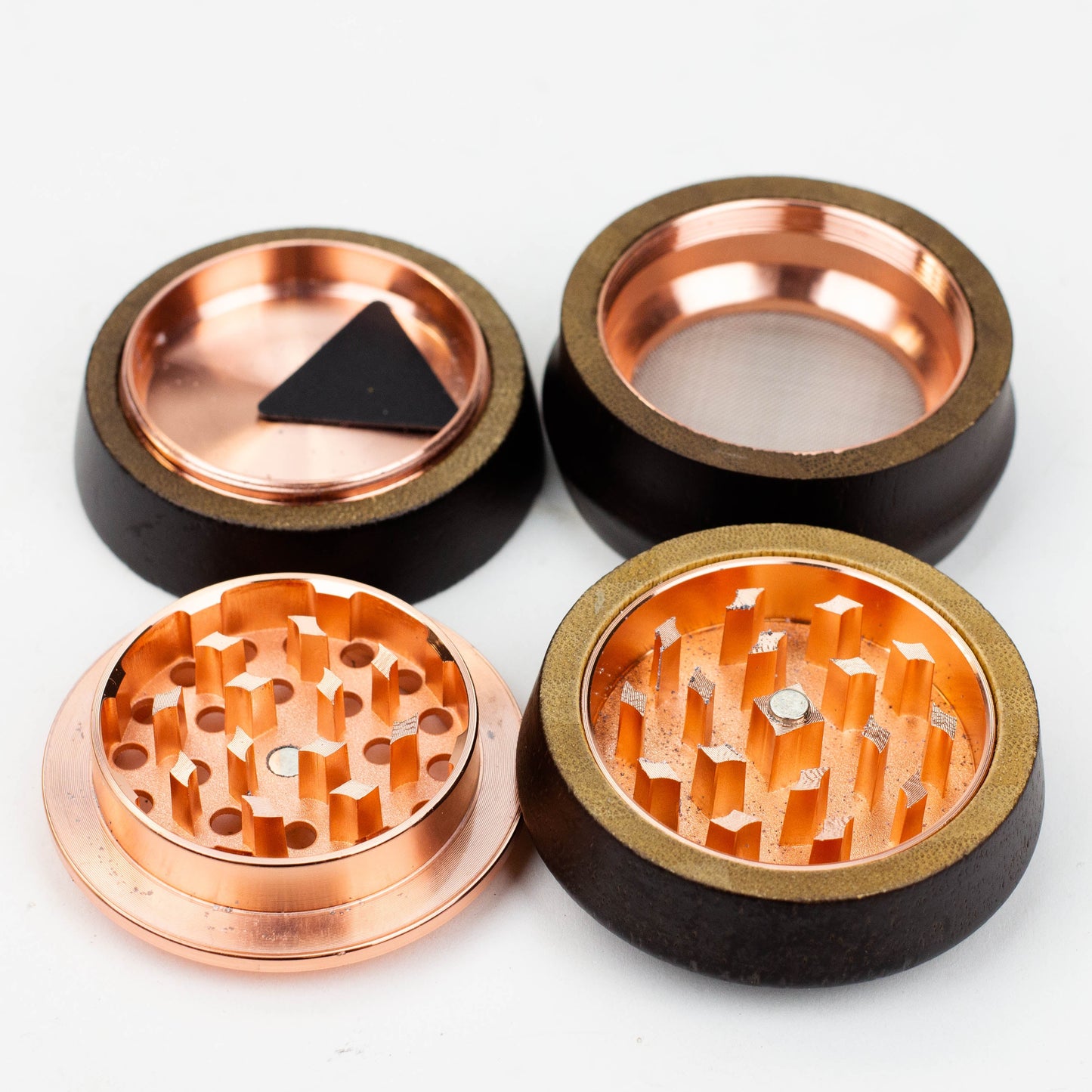 Genie | 4 parts wooden cover grinder [SS-148]_3