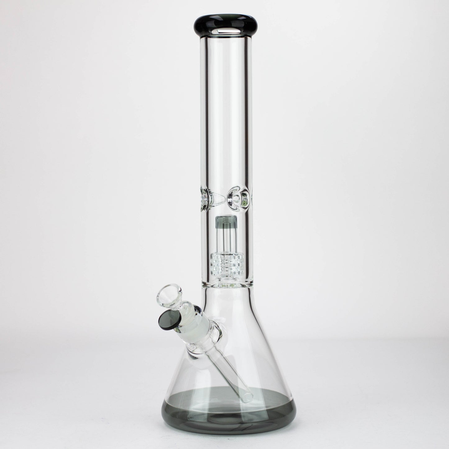 16" Single UFO perc 7mm glass water bong [G11024]_5