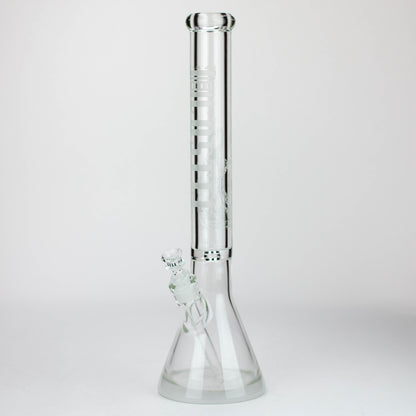 Castle Glassworks | 18" laser etched Tube Beaker Bong_12