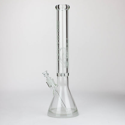 Castle Glassworks | 18" laser etched Tube Beaker Bong_14