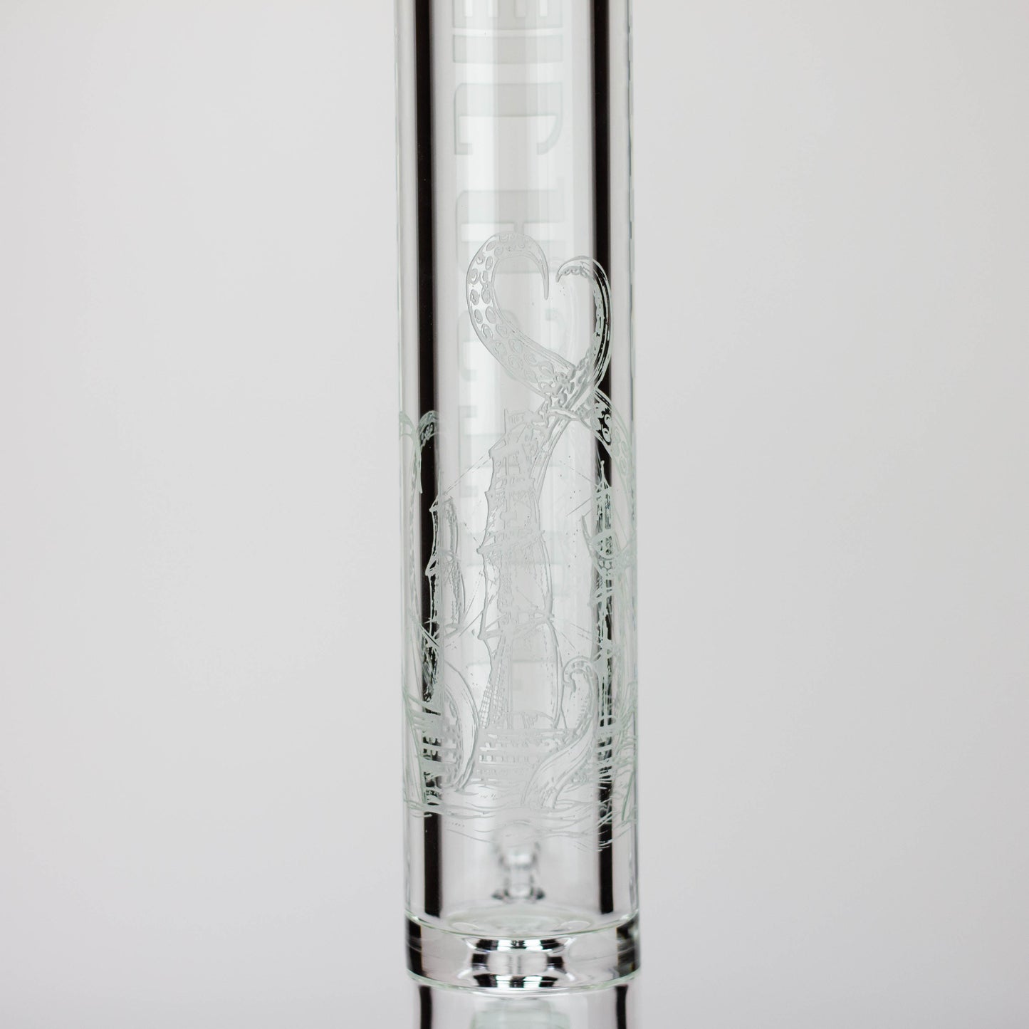 Castle Glassworks | 18" laser etched Tube Beaker Bong_13