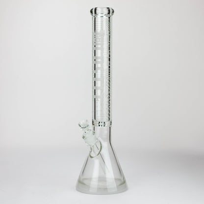 Castle Glassworks | 18" laser etched Tube Beaker Bong_8