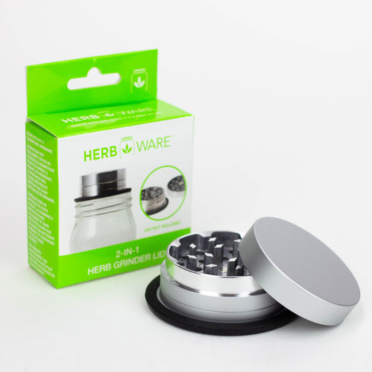 HERBWARE | Mason Jar 2-IN-1 Herb Grinder_0