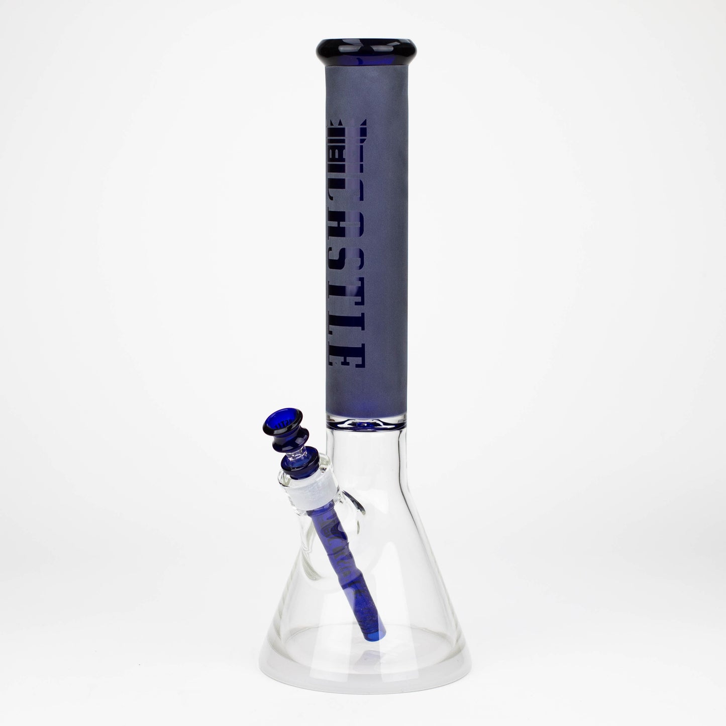 Castle Glassworks | 16" Frosted Tube Beaker Bong_4