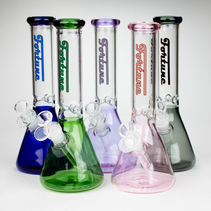 Fortune | 10" 4mm Color Beaker bong [103804]_0