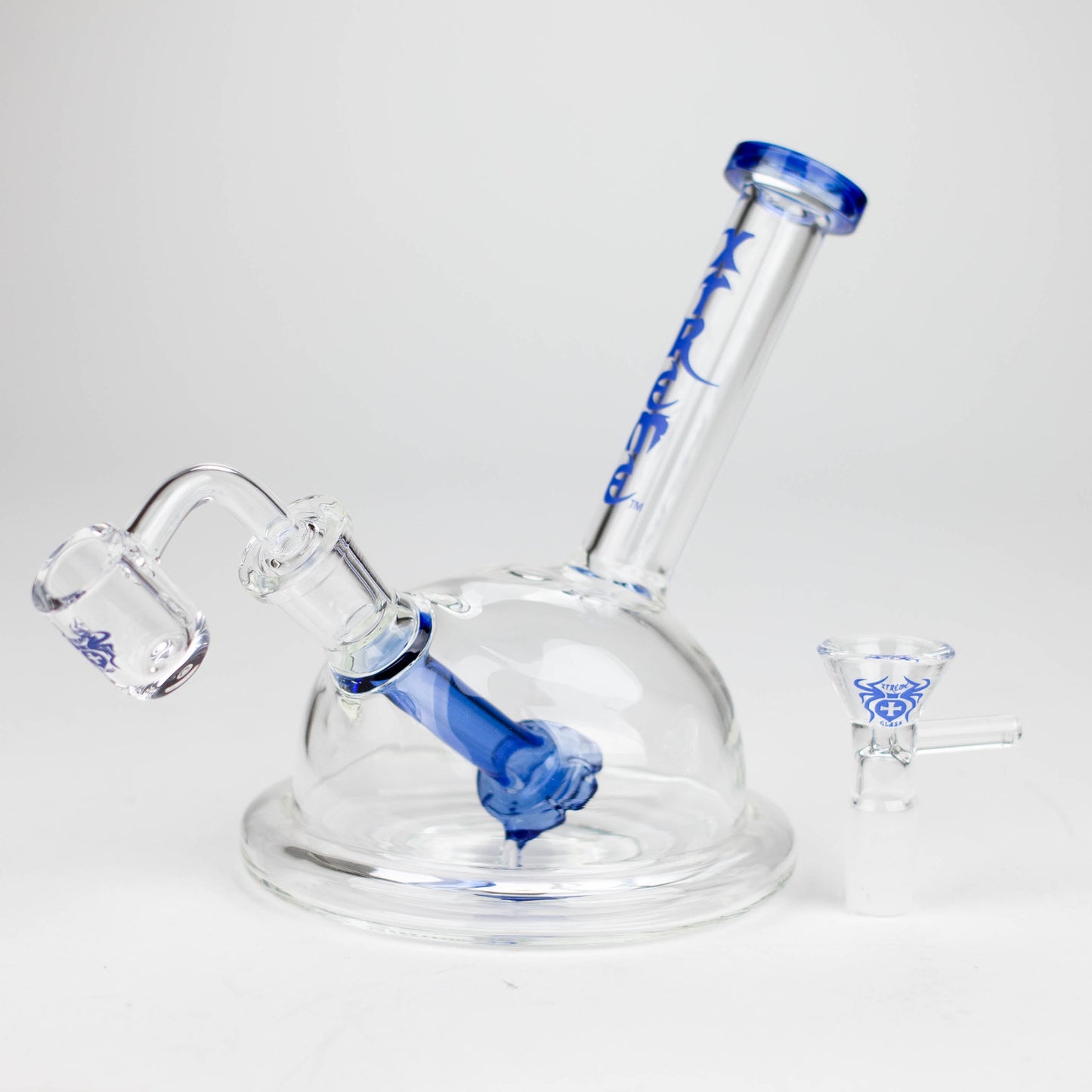 Xtreme | 5.7" Glass 2-in-1 bubbler [DCK007]_10