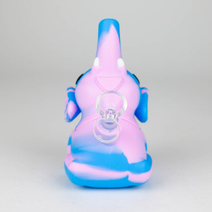 6" Elephant Silicon Bong-Assorted [BG104]_2