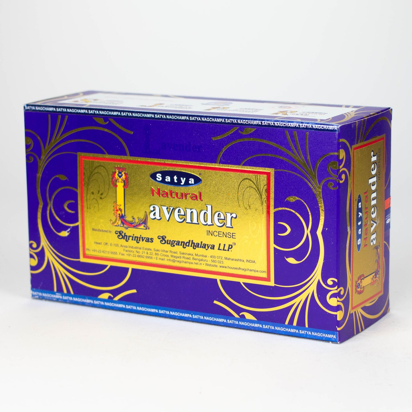 Satya | Nag Champa Natural 15g Box of 12_3