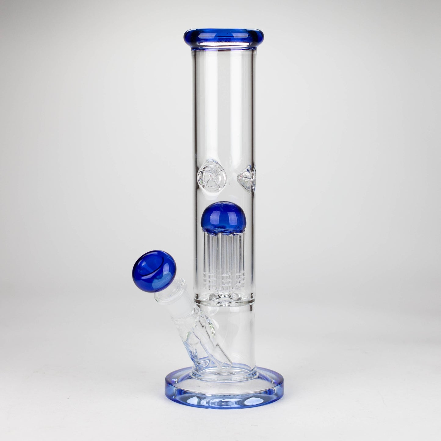 12" glass bong with tree arm percolator_1