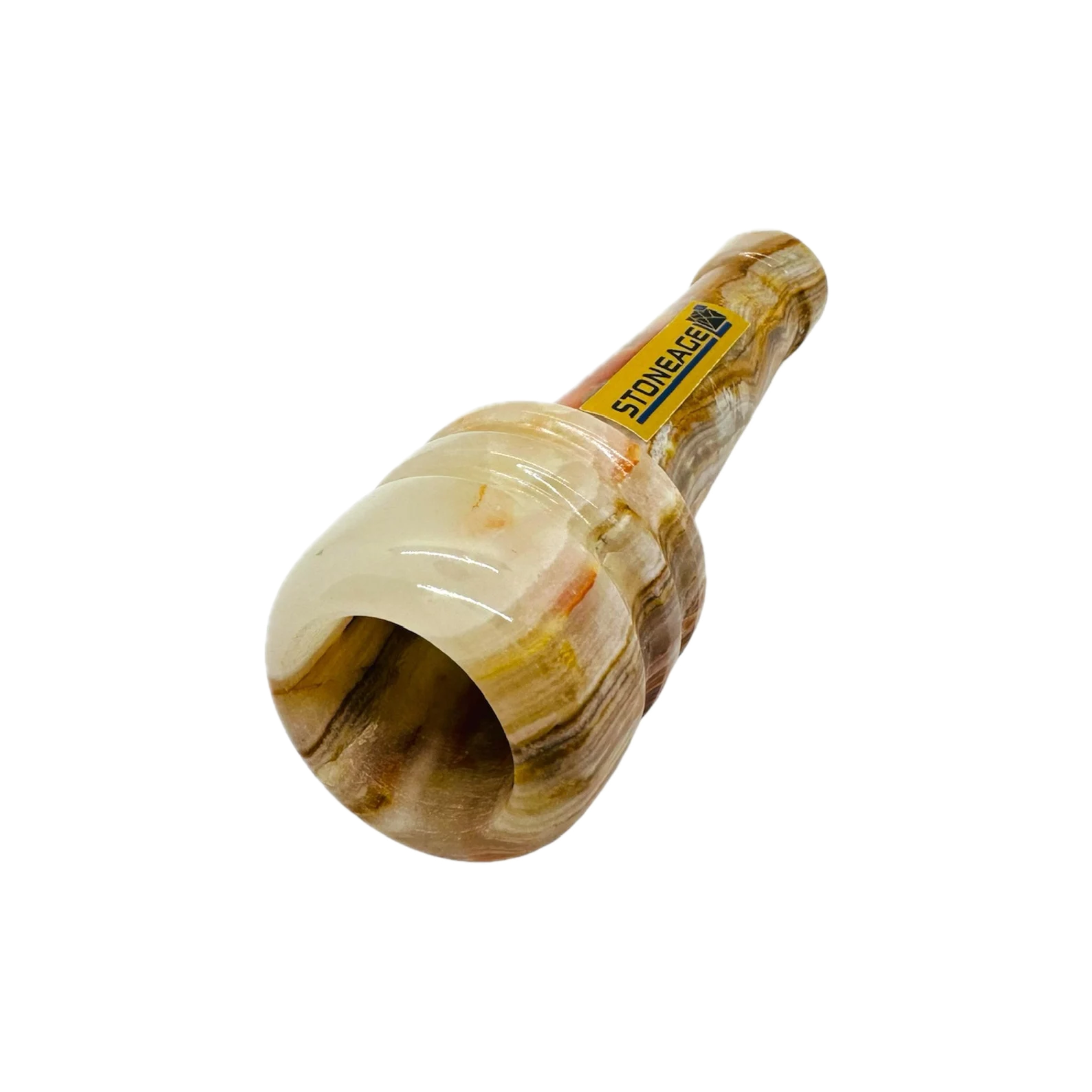 StoneAge | 4" Handmade Jumbo Tobacco Smoking Chillum, Includes Gift Box_1