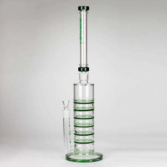 AQUA | 21 " 2-in-1 Multi level honeycomb diffuser glass bong [AQUA019]_0