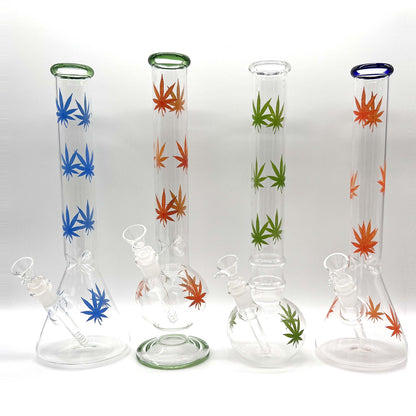 Full Body Weed 14" Water Pipe Bong- Assorted Colors_0