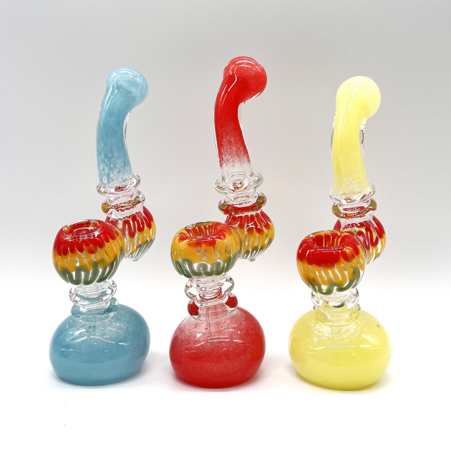 Rasta Bubbler 7" Tall  - Assorted Color_0