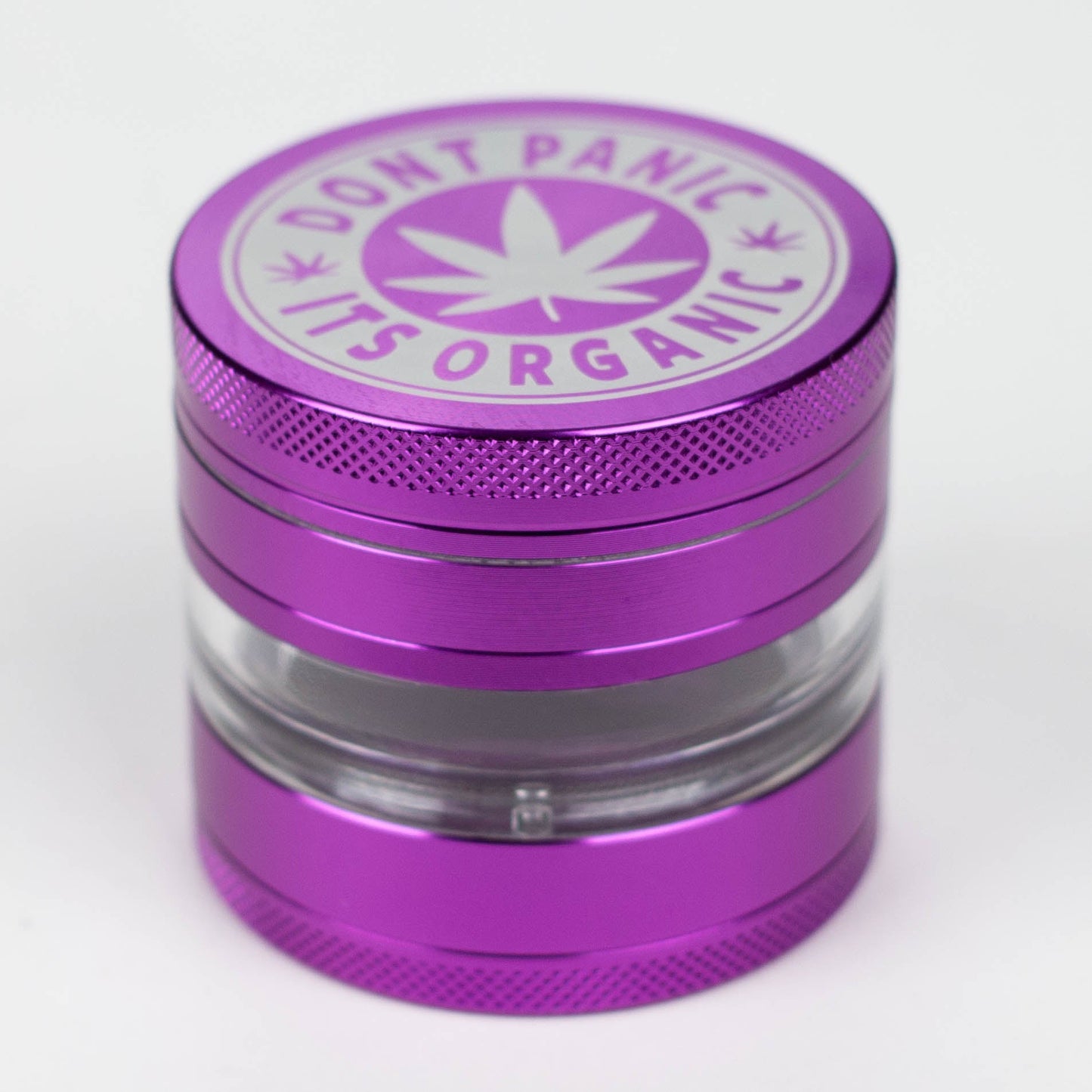 Heavy Duty Large "Don't Panic It's Organic" 4 Parts Weed Grinder Engraved in Canada Design #2_13