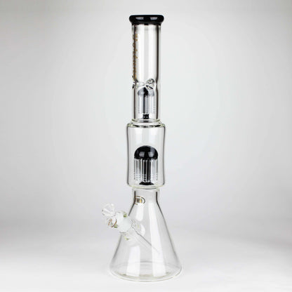 Fortune | 18" Double Tree Perc Beaker Bong Assorted Colour_9