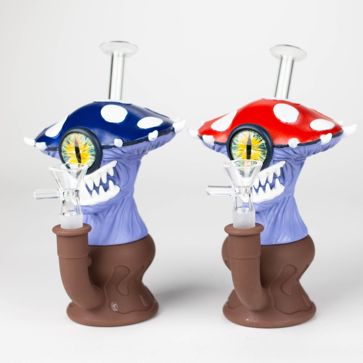 7.2" Vinyl Mushroom Monster Water Pipe_0