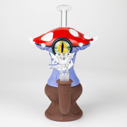 7.2" Vinyl Mushroom Monster Water Pipe_2