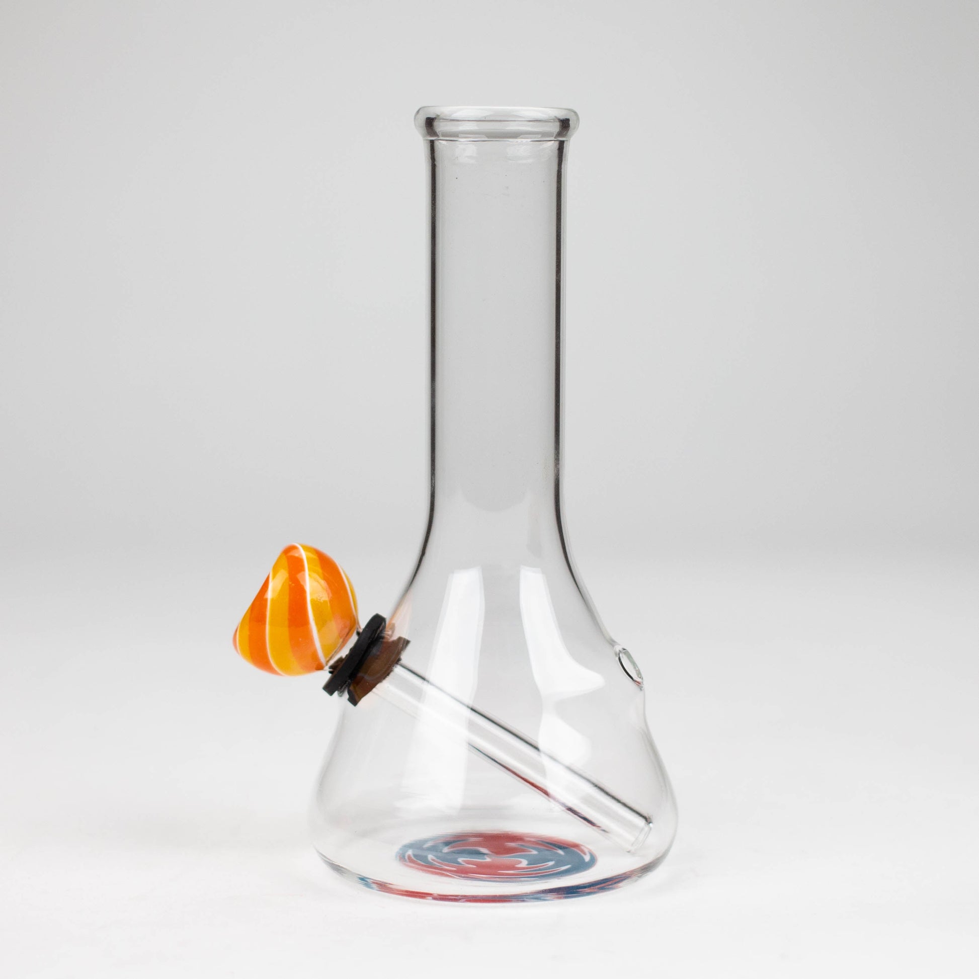 6" beaker glass water bong_1