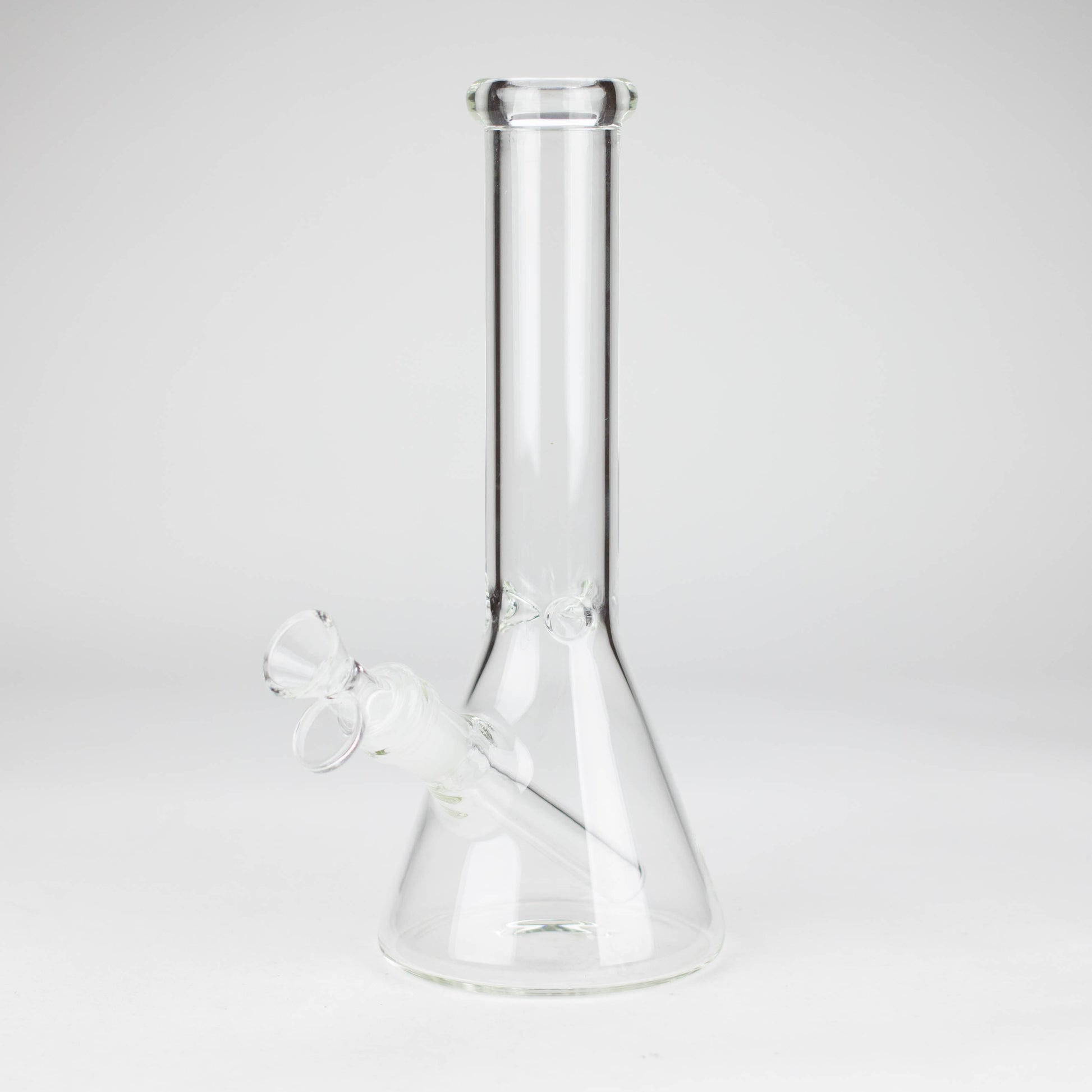 10" 4mm Clear Beaker Water Bong_0