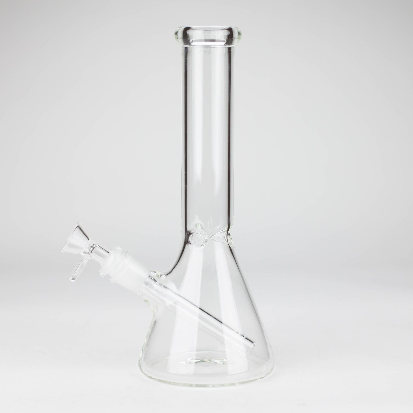 10" 4mm Clear Beaker Water Bong_1