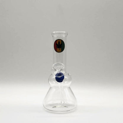 Stamped Glass Water Pipe 6" - Assorted Designs_0