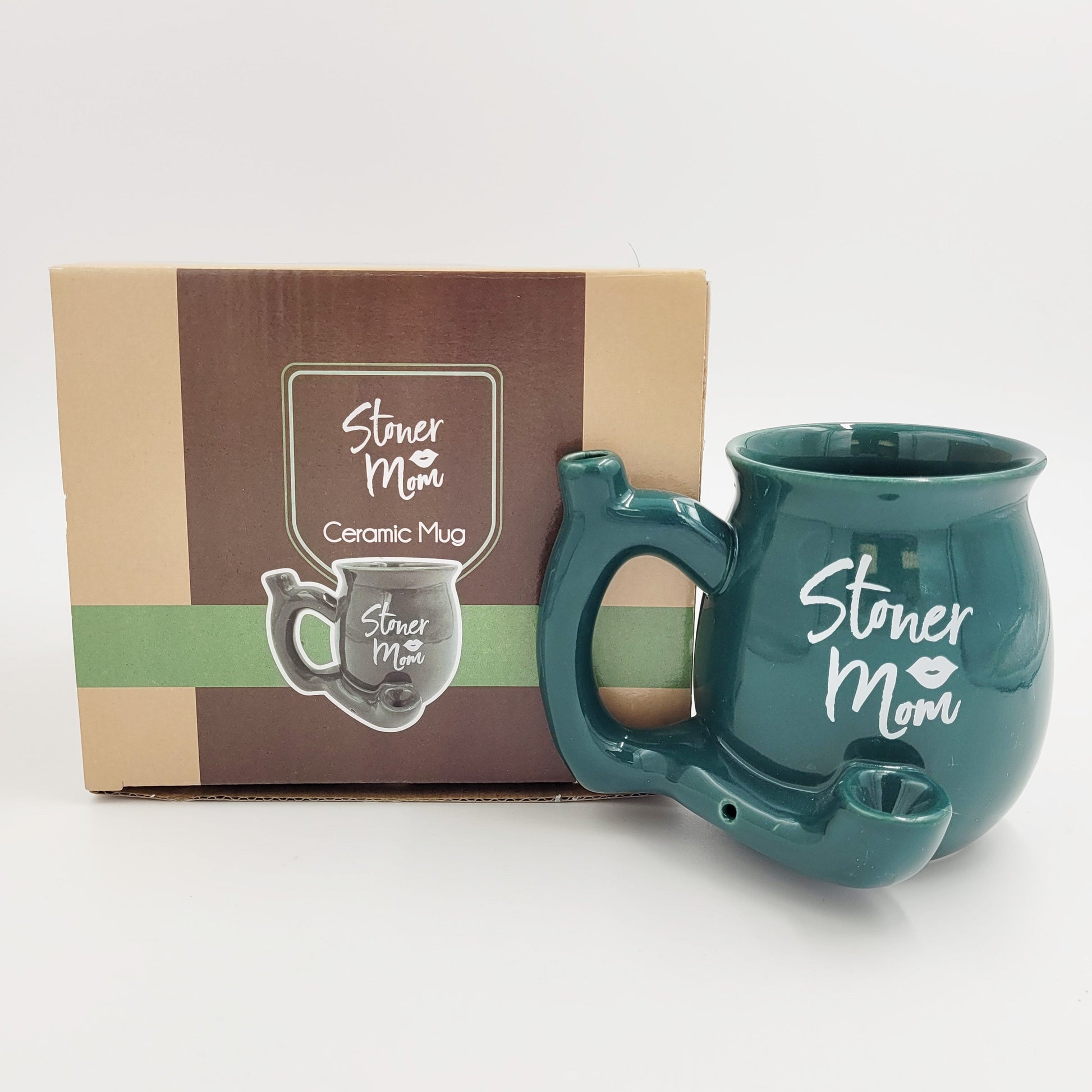 Teal stoner mom Roast & Toast mug_0