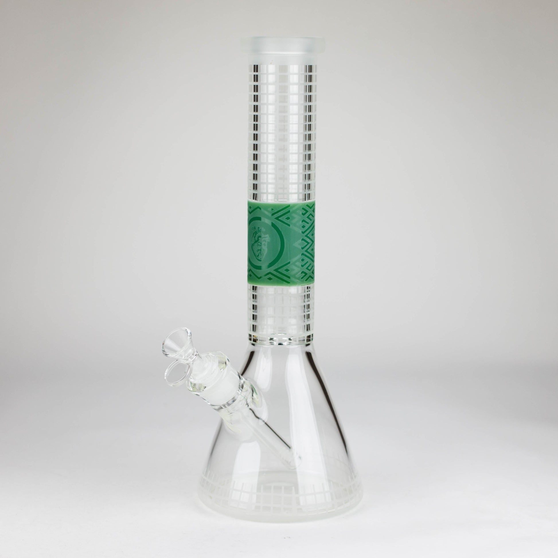 14" Beaker Base Glass Bong  [C1035-CC268]_8