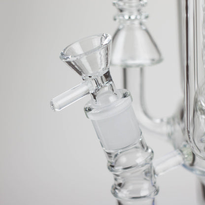 19" Coil Glass water recycler bong [C1576]_14