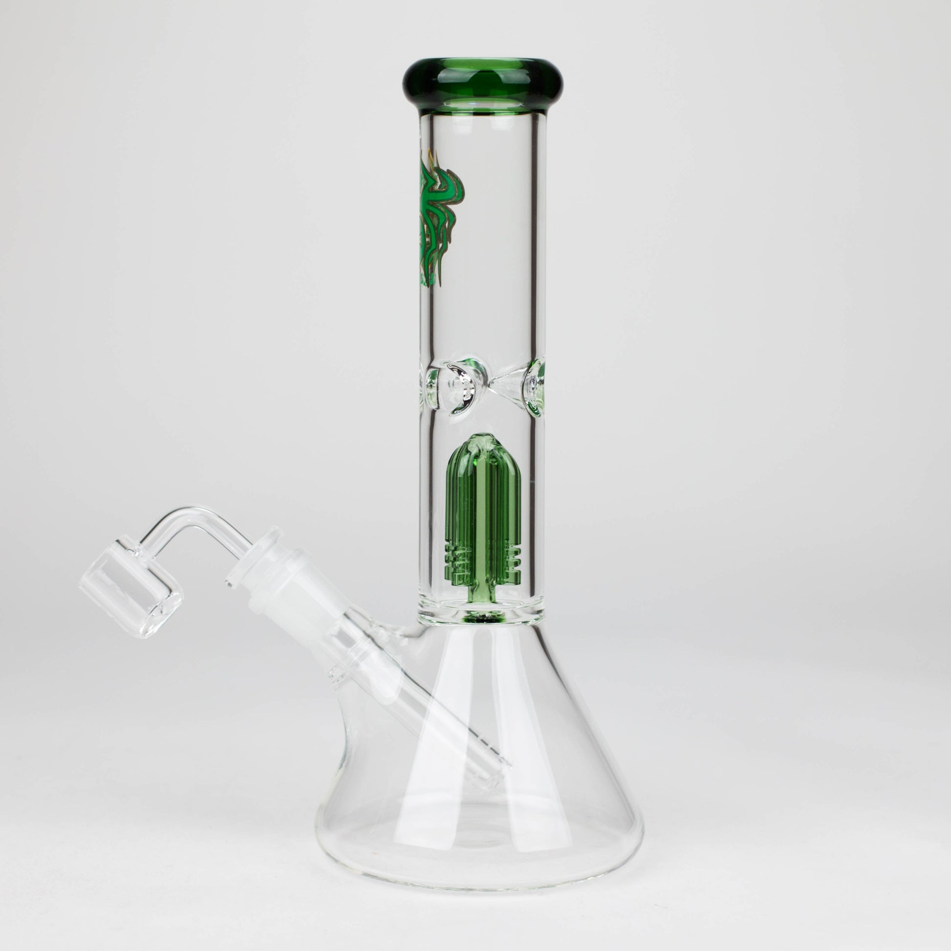 Xtreme | 10" Glass Bong with Percolator &amp; Banger [AK04]_11