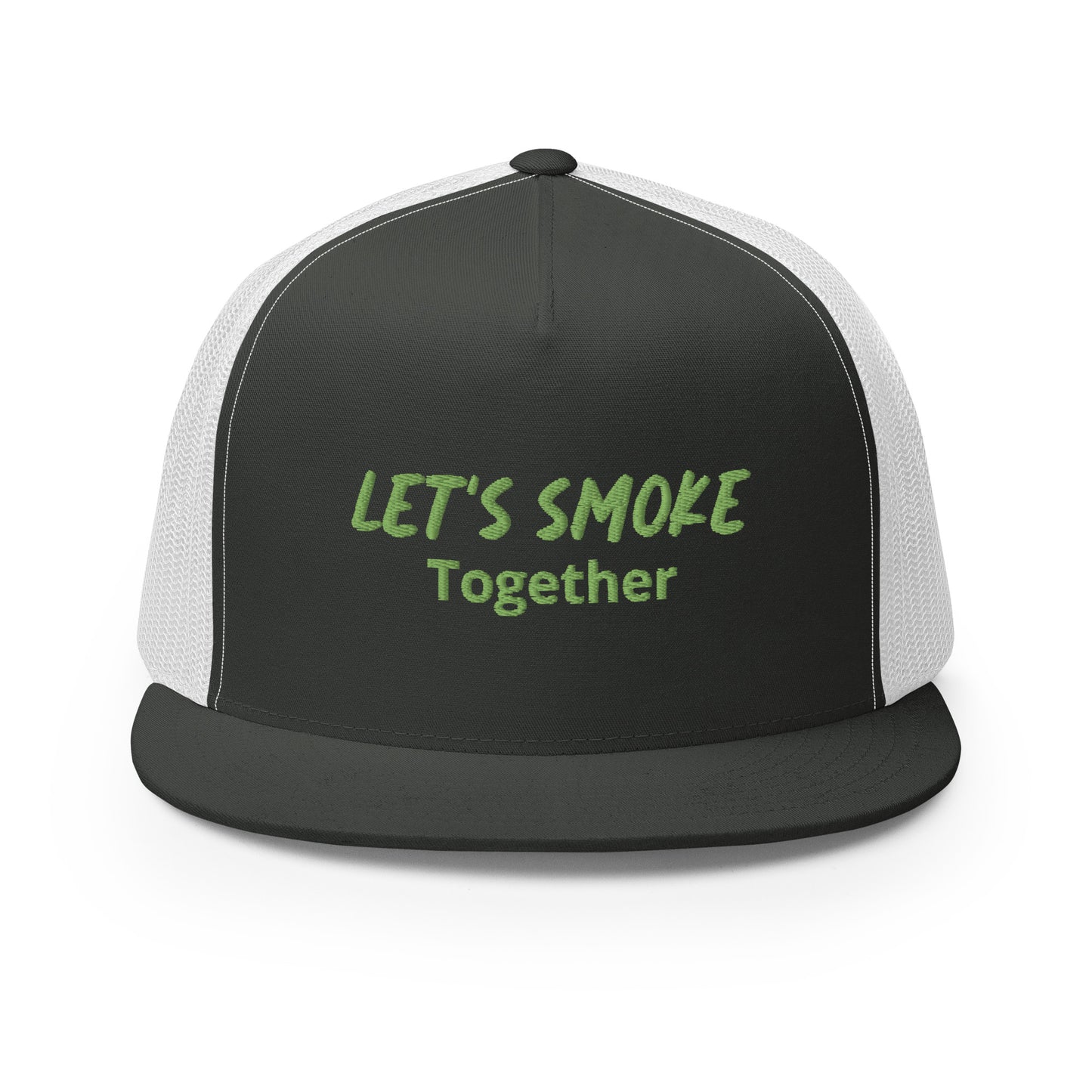 Let's Smoke Trucker Cap