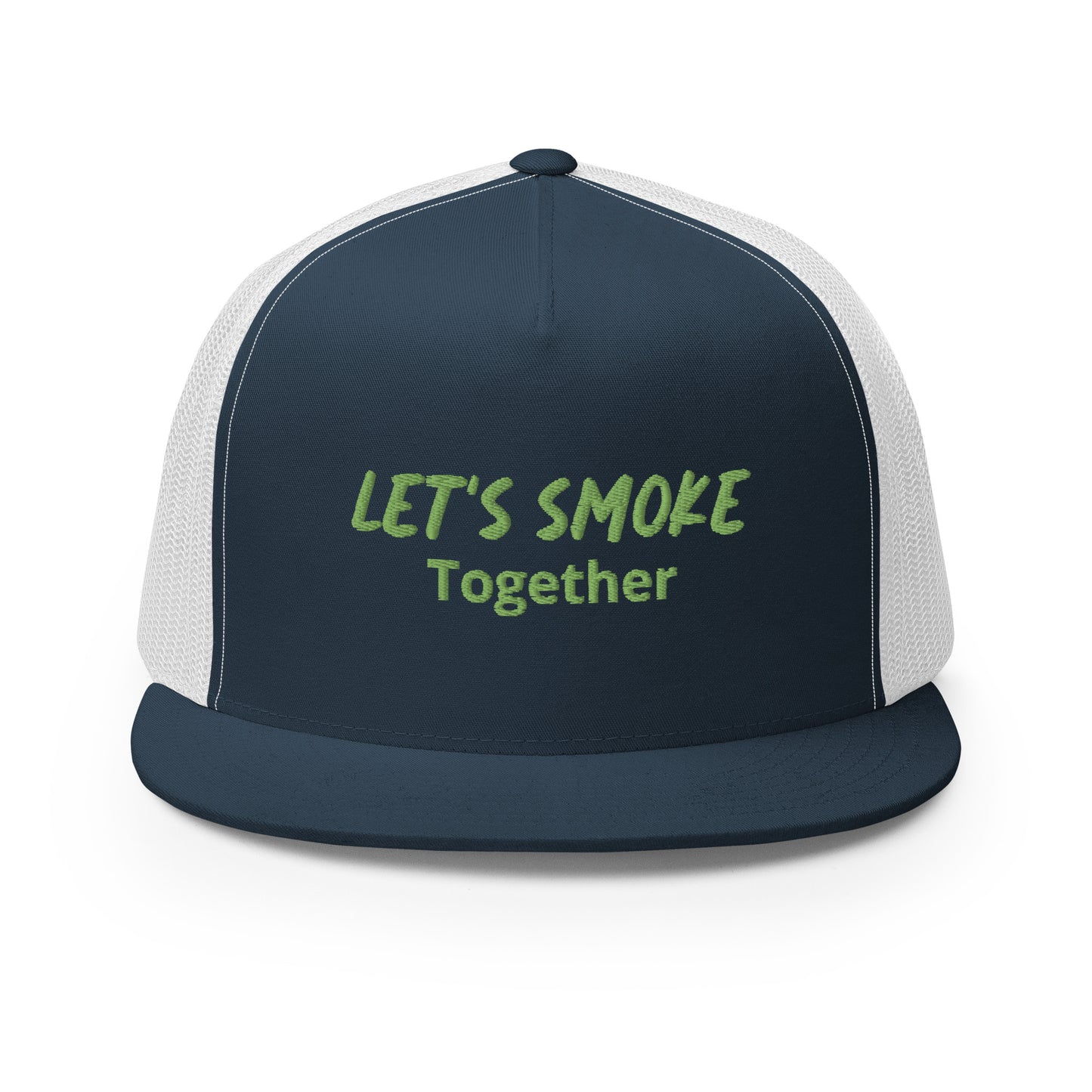 Let's Smoke Trucker Cap