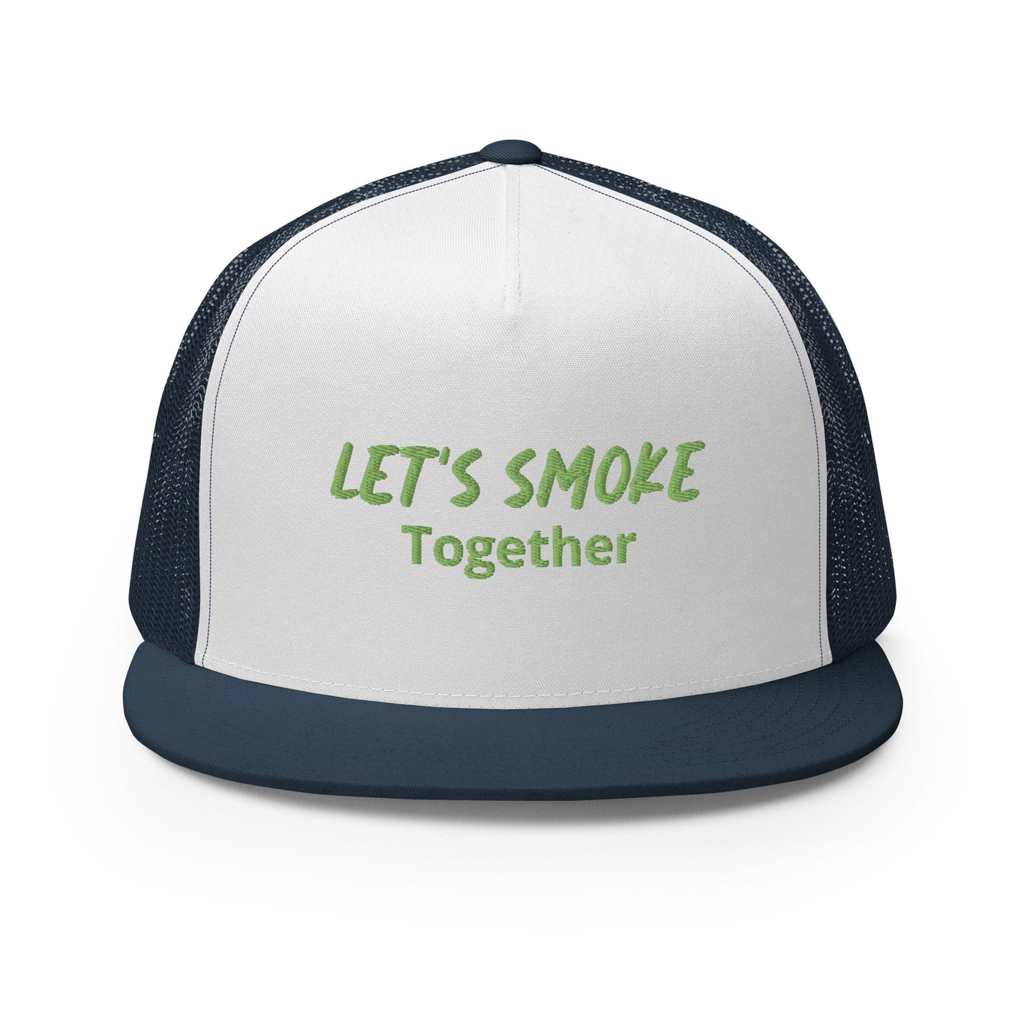 Let's Smoke Trucker Cap