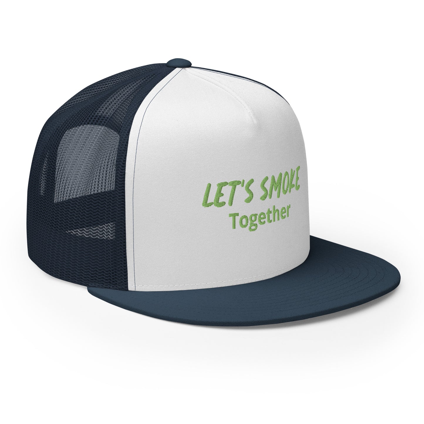 Let's Smoke Trucker Cap