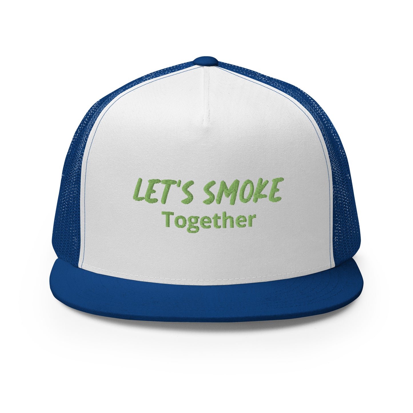 Let's Smoke Trucker Cap