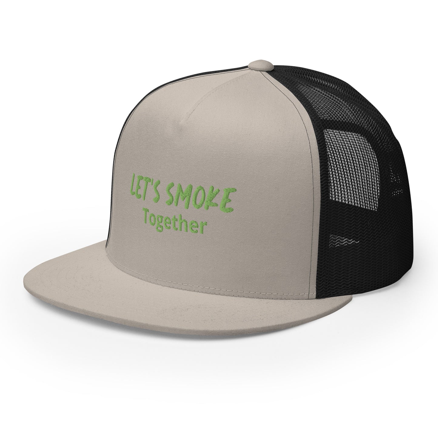 Let's Smoke Trucker Cap