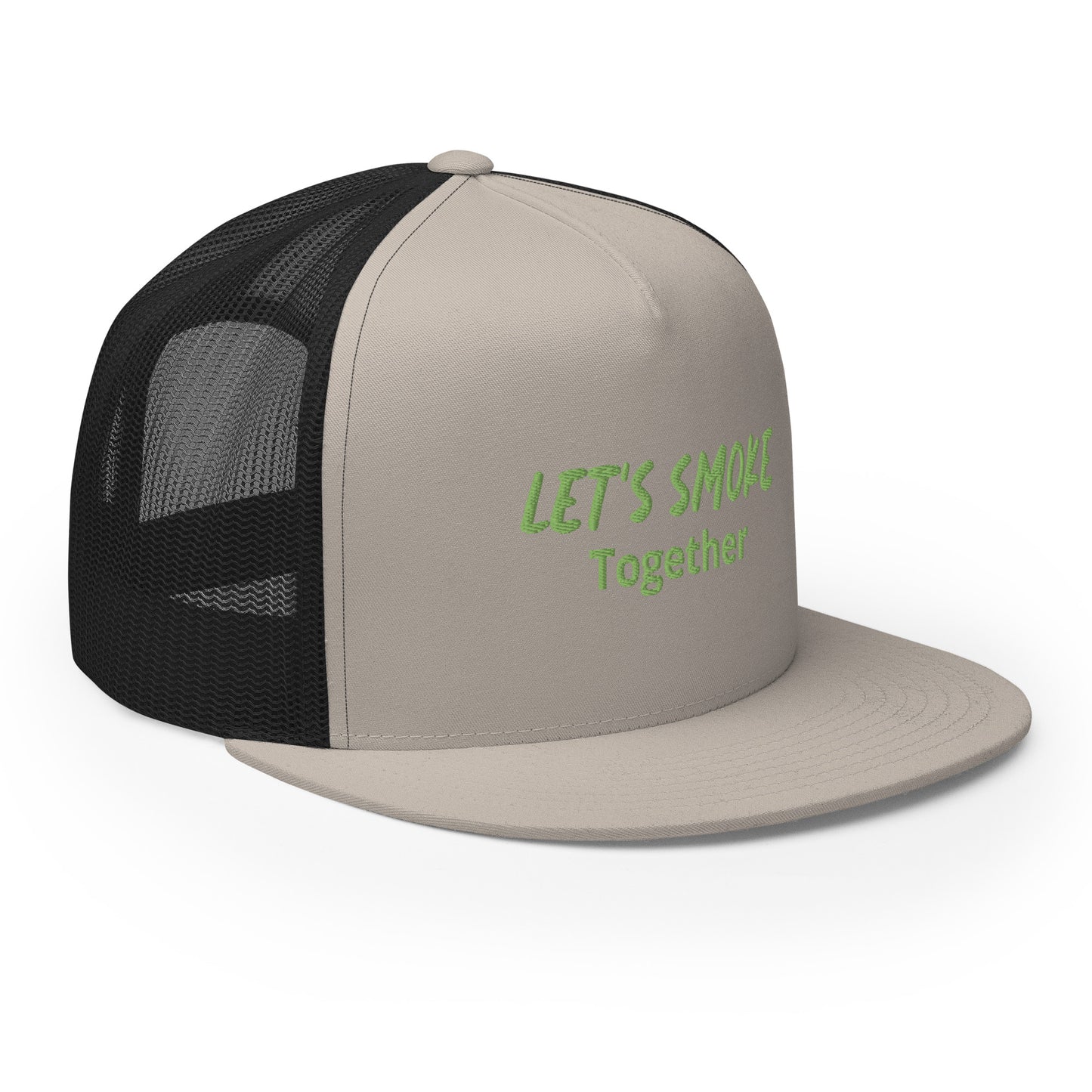 Let's Smoke Trucker Cap