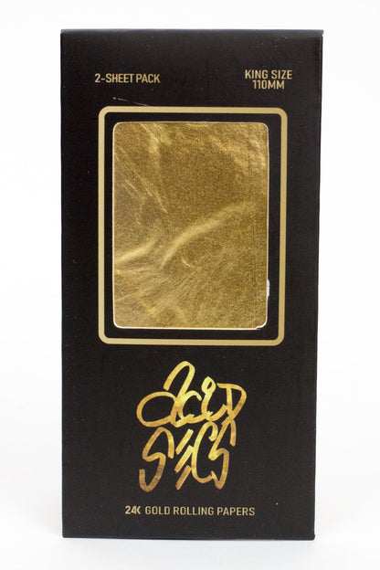 Acid Secs 24K Gold King size Rolling Paper_0