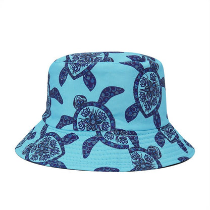 2023 Vintage Star Bucket Hats Men Women Weed Print Hip Hop Reversible Bob Summer Fisherman Hat Travel Beach Cap Panama