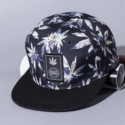 Maple leaf Snapback Hats Hip Hop weed Baseball Cap I Gorras Bones LOVE Haters For Men Women Bone Aba Reta Gorras Homme Casquette