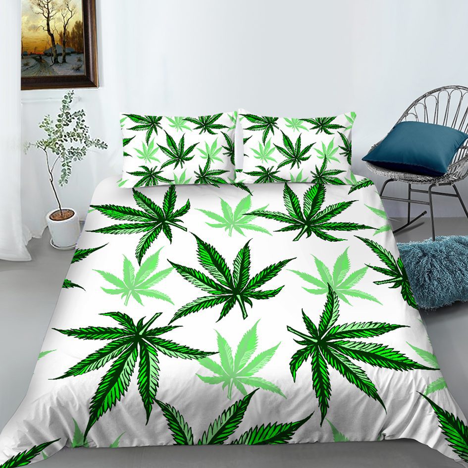 Mr Johnny Green | Digital Printed 3Pcs Queen Size Duvet Cover_7