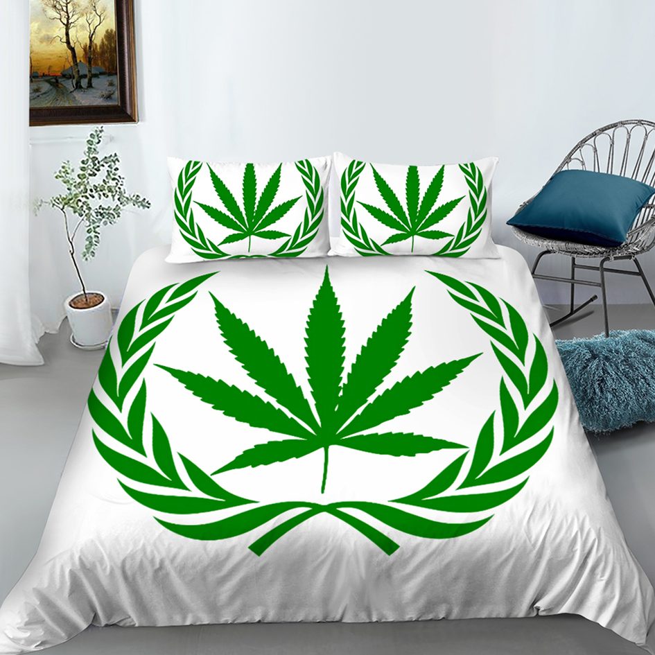 Mr Johnny Green | Digital Printed 3Pcs Queen Size Duvet Cover_3