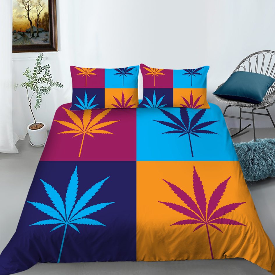 Mr Johnny Green | Digital Printed 3Pcs Queen Size Duvet Cover_5