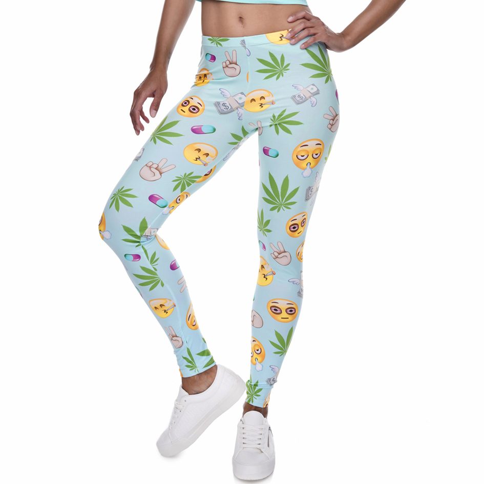 Mr Johnny Green | Digital printed Yoga Ladies Leggings_2