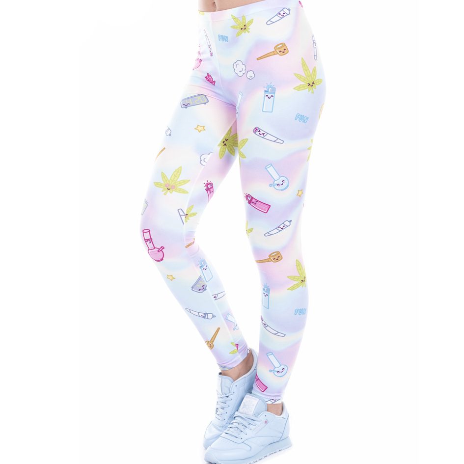 Mr Johnny Green | Digital printed Yoga Ladies Leggings_3