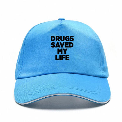 New cap hat Drug aved y ife   Ironic ogen Weed Rave Cub fetiva Bog 420 Funny caua  Tee Baseball Cap