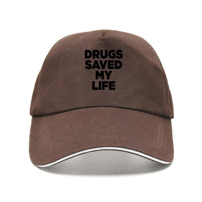 New cap hat Drug aved y ife   Ironic ogen Weed Rave Cub fetiva Bog 420 Funny caua  Tee Baseball Cap