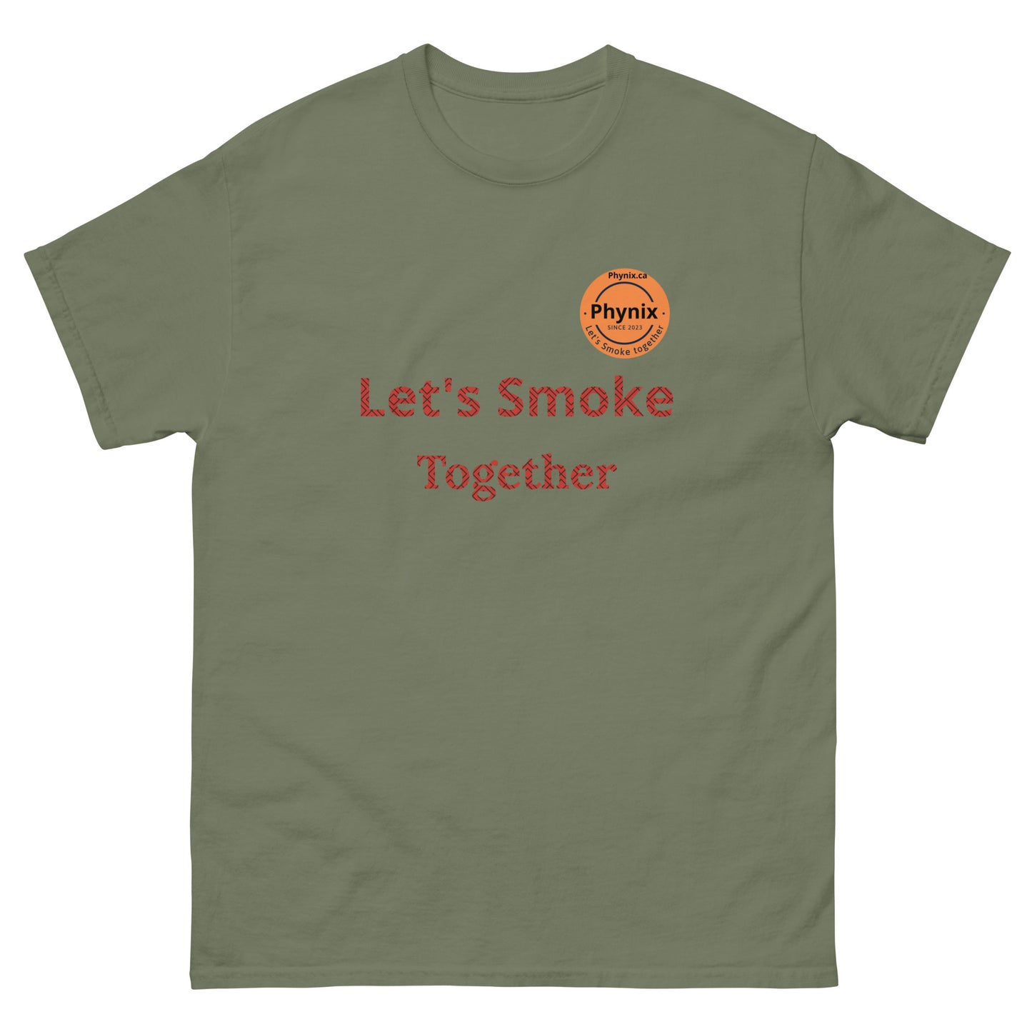 Let's Smoke Together Men's classic tee