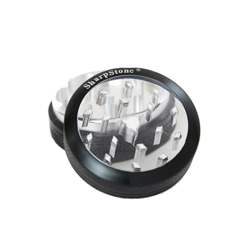 SharpStone® | CLEAR TOP 2 PIECE HERB GRINDER - 2.2" [ GRI906 ]_1