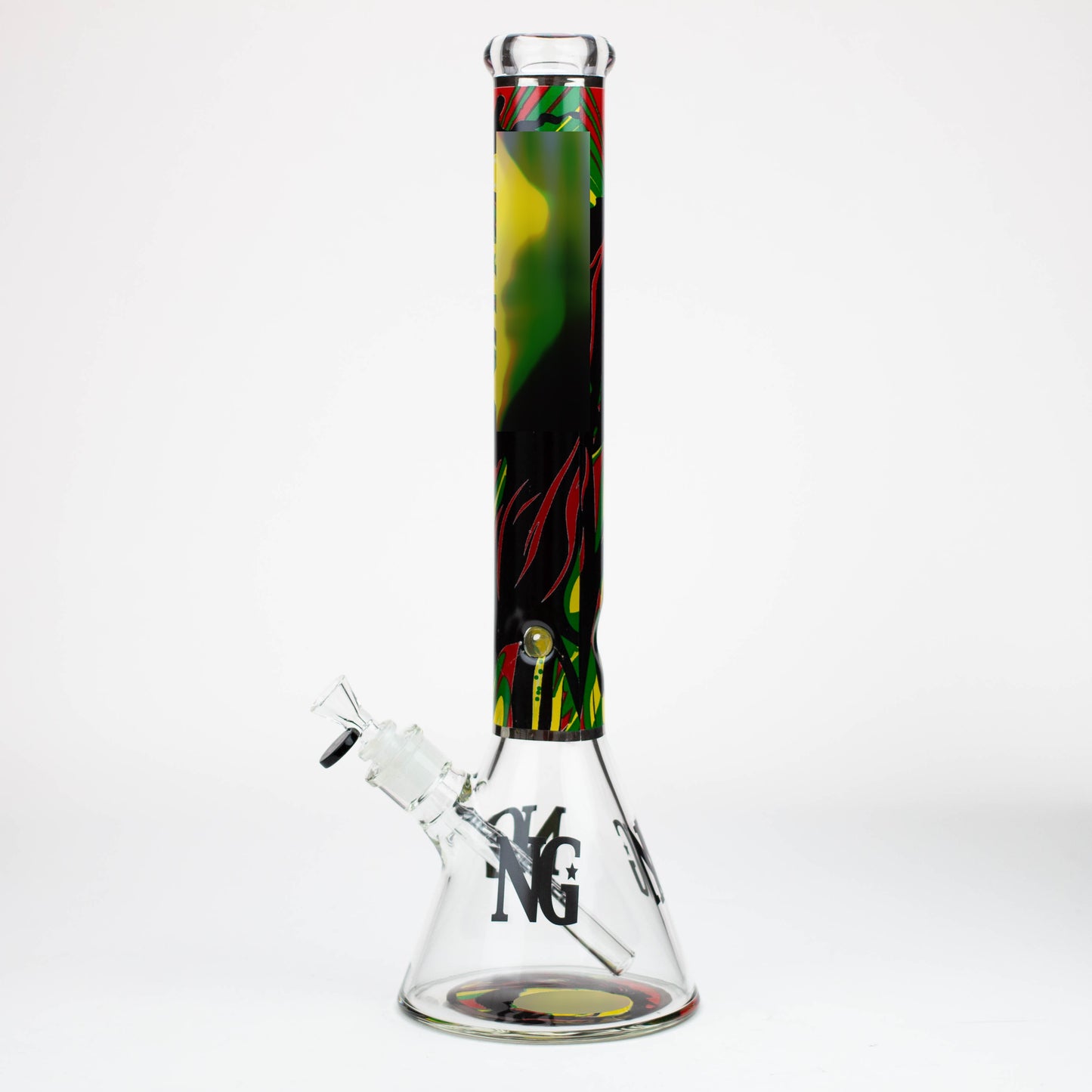 NG-18 inch 7mm Rasta Legend Beaker [YN1099]_1