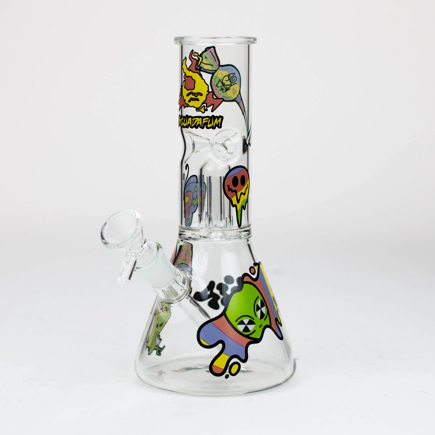 Squadafum Glass Ice Bong Percolator Stickers_2